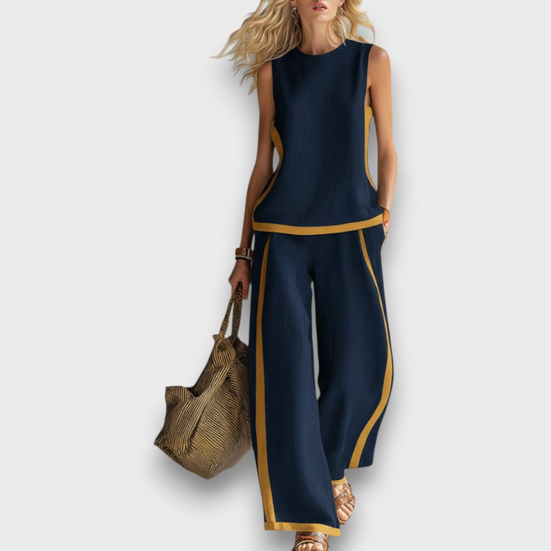 Aurene | Two piece Linen Set
