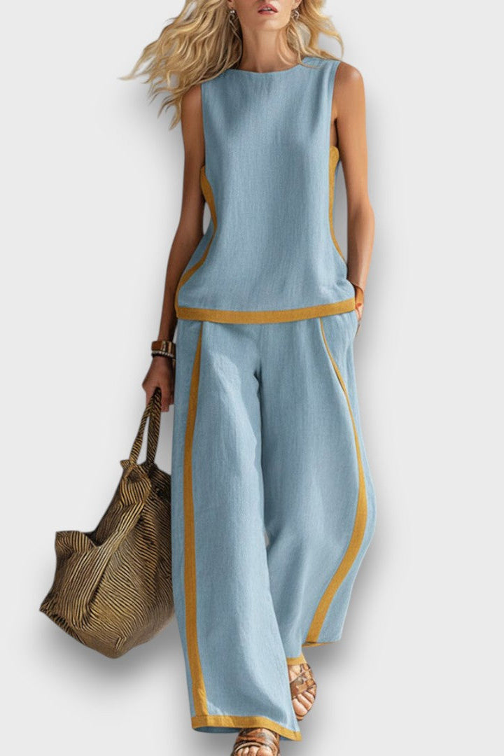 Aurene | Two piece Linen Set