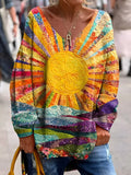 Maria | Cheerful Colourful Blouse