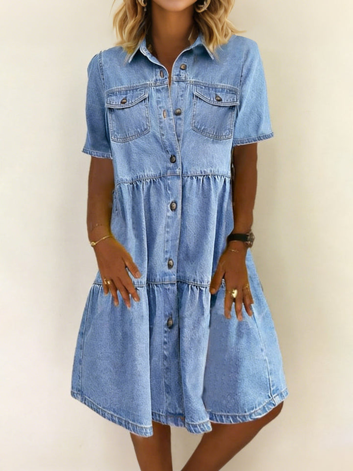 Sophia | Everyday Denim Midi Dress