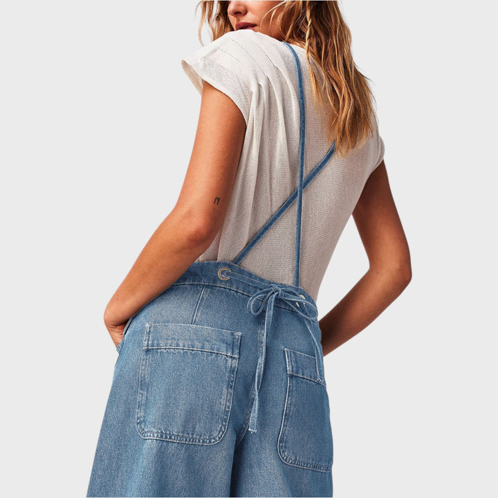 Elizabeth | Wide Leg Overalls