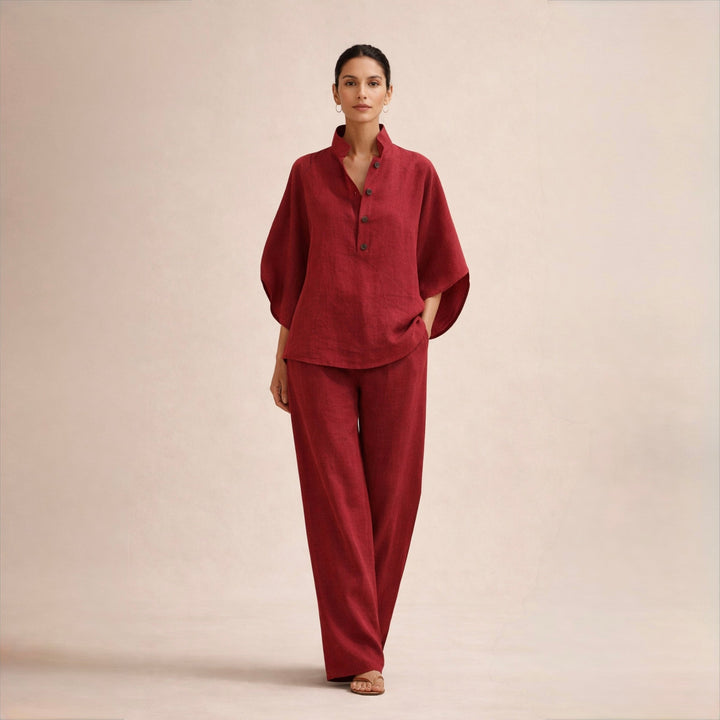 Maria | Loose Linen Set