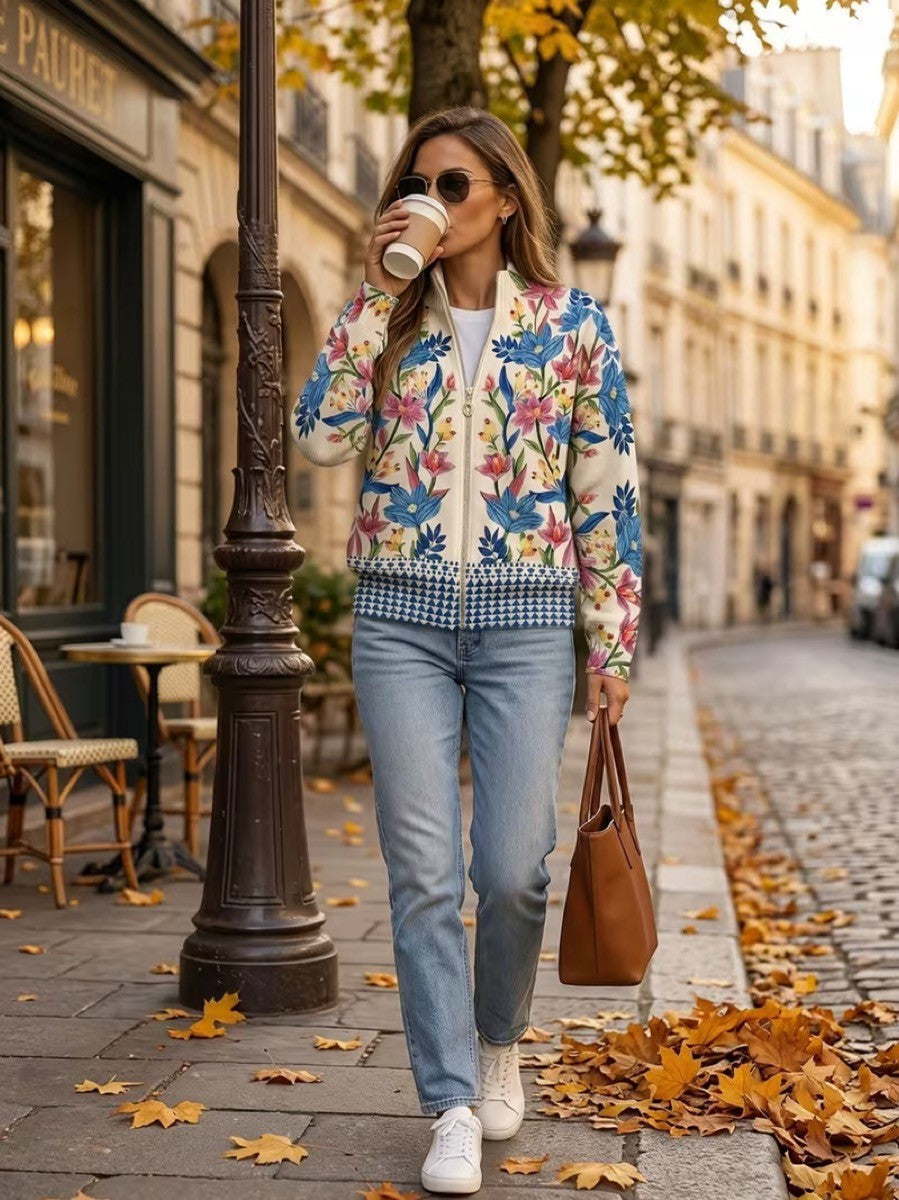 Tabitha | Botanical Garden Floral Cardigan