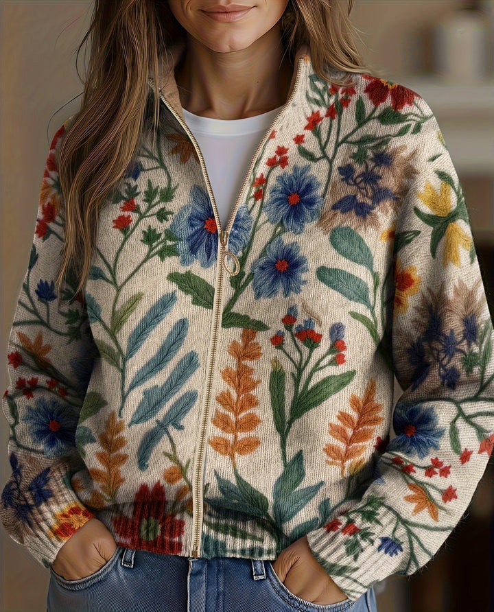 Tabitha | Botanical Garden Floral Cardigan