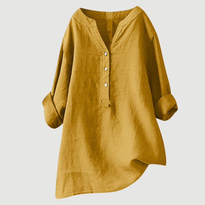 Elvie | Comfortable Casual Linen Blouse