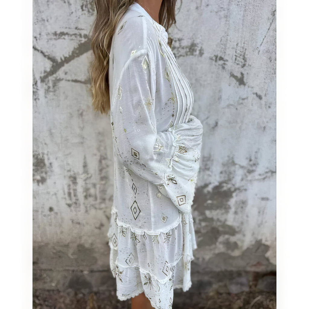 Abigail |  Boho Midi Dress