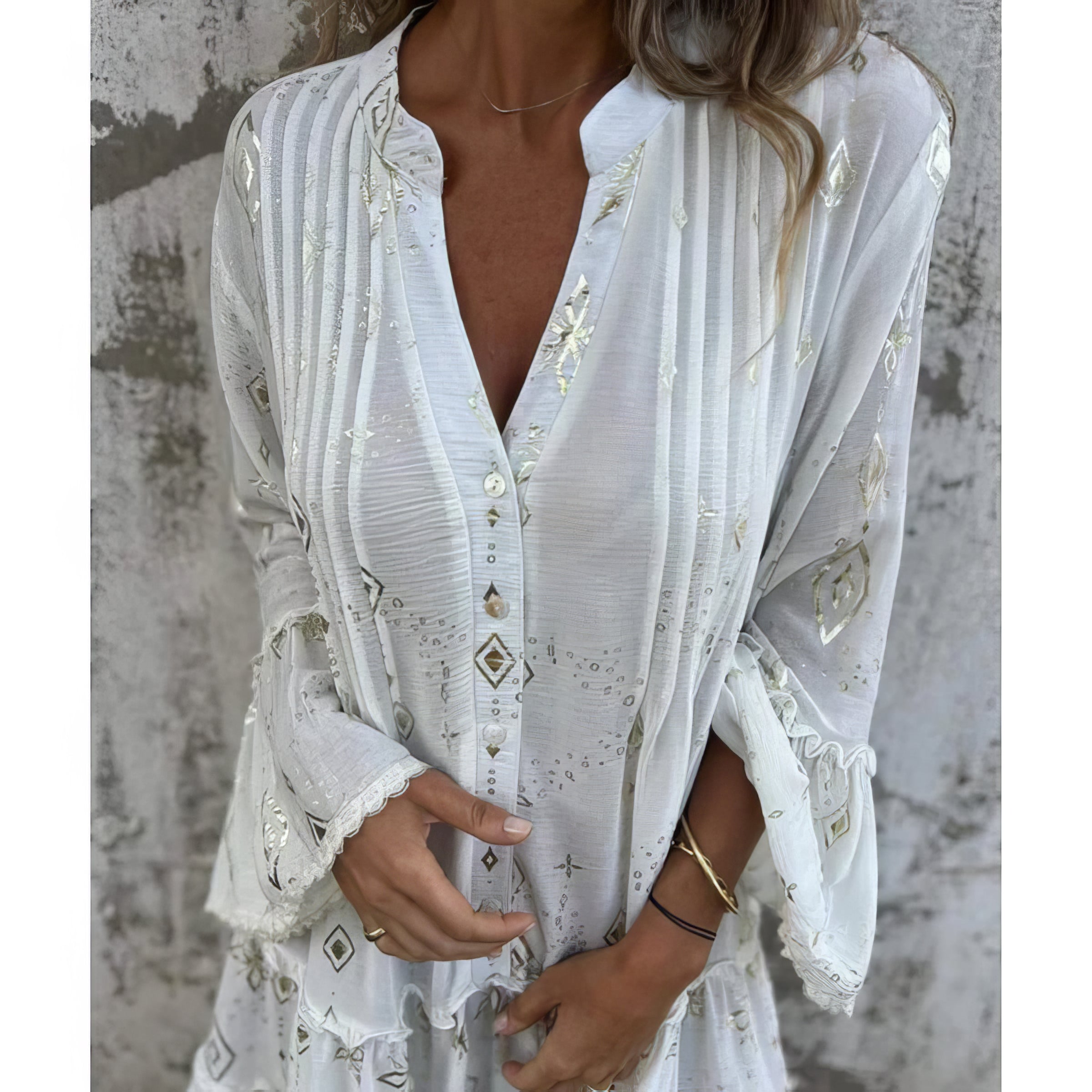 Abigail |  Boho Midi Dress