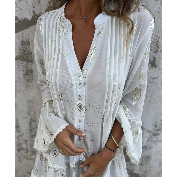 Abigail |  Boho Midi Dress