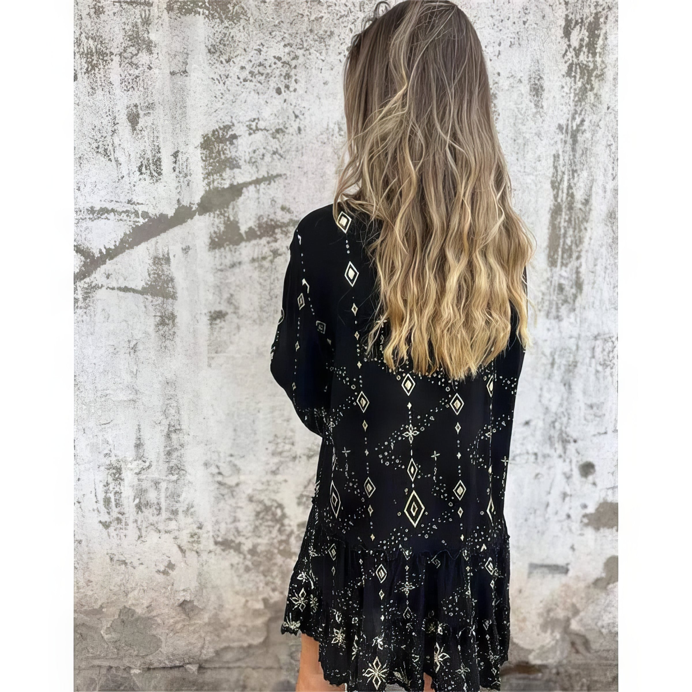 Abigail |  Boho Midi Dress