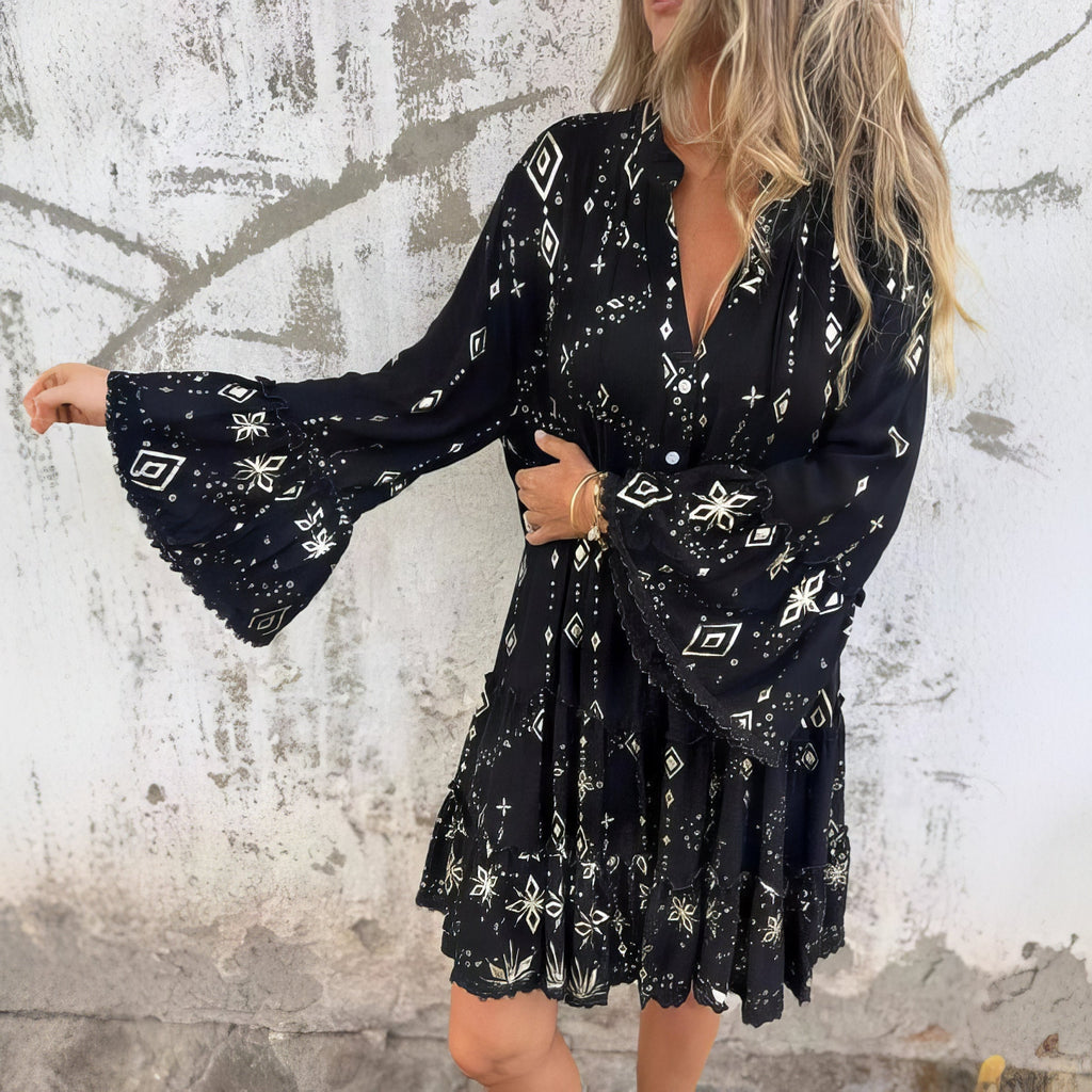 Abigail |  Boho Midi Dress
