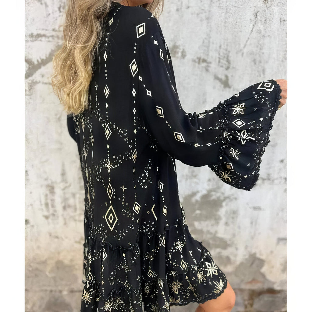 Abigail |  Boho Midi Dress